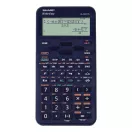 Számológép tudományos 420 funkciós 10+2 digites 4 soros napalemes Sharp ELW531TLBBL kék