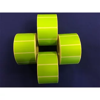   Etikett címke thermo, 25x45mm, tekercses, 1000 címke/tekercs zöld