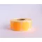 Etikett címke, 38mm, körcímke tekercses, 1000 címke/tekercs fluo narancs