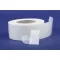 Etikett címke, 40mm, körcímke tekercses, PP 1000 db/tekercs átlátszó