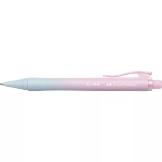   Golyóstoll DAILY BALL XB Faber-Castell színátmenetes égkék-rózsa test