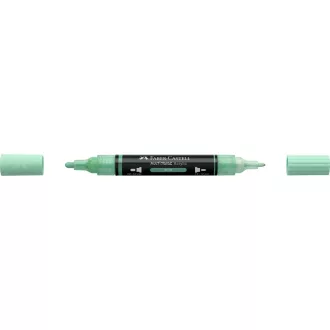   Akril marker kétvégű MULTIMARK 412 Faber-Castell mentazöld 