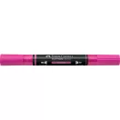 Akril marker kétvégű MULTIMARK 125 Faber-Castell fukszia 