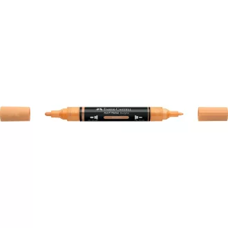 Akril marker kétvégű MULTIMARK 416 Faber-Castell barack 