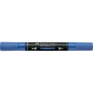 Akril marker kétvégű MULTIMARK 140 Faber-Castell világoskék 