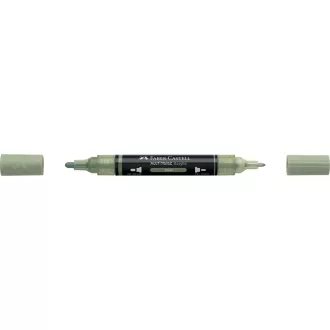   Akril marker kétvégű MULTIMARK 172 Faber-Castell zsályazöld 