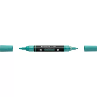   Akril marker kétvégű MULTIMARK 276 Faber-Castell víz zöld