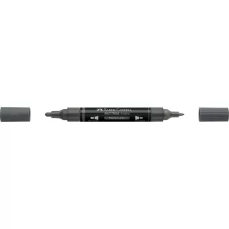   Akril marker kétvégű MULTIMARK 181 Faber-Castell Payne-szürke 