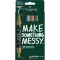 Akril marker készlet, kétvégű MULTIMARK metálszínek Faber-Castell arany, ezüst, réz, acélszürke 4klf. szín