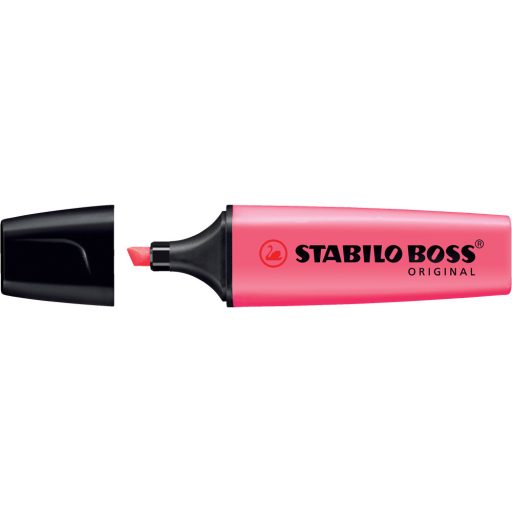 Szövegkiemelő 2-5mm, vágott hegyű, STABILO Boss original ciklámen