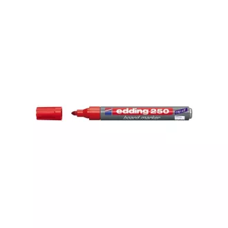 Táblamarker 1,5-3mm, kerek Edding 250 piros
