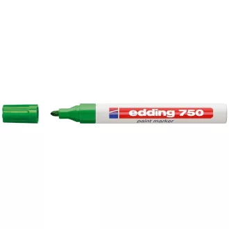 Lakkmarker 2-4mm, kerek Edding 750 zöld