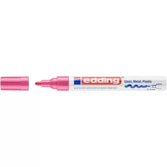 Lakkmarker 2-4mm, kerek Edding 750 rózsa