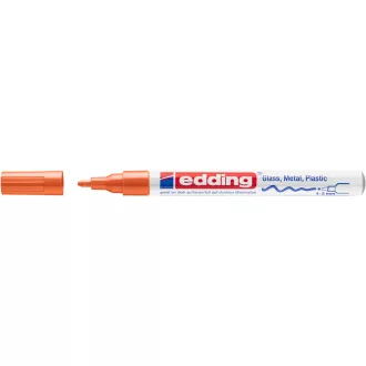 Lakkmarker 1-2mm, kerek Edding 751 narancs