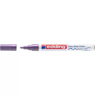 Lakkmarker 1-2mm, kerek Edding 751 lila