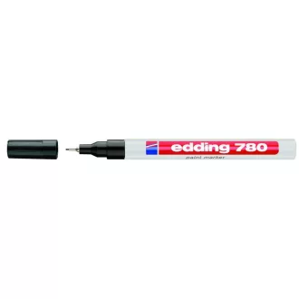 Lakkmarker 0,8mm, kerek Edding 780 fekete
