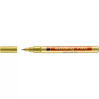 Lakkmarker 0,8mm, kerek Edding 780 arany