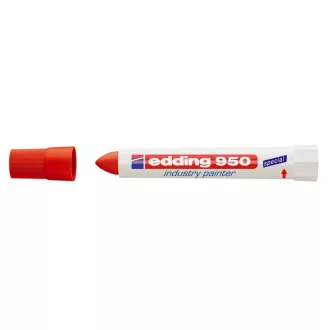 Alkoholos jelölő marker 10mm, kúpos Edding 950 piros