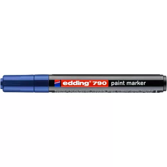 Lakkmarker 2-3mm, kerek Edding 790 kék