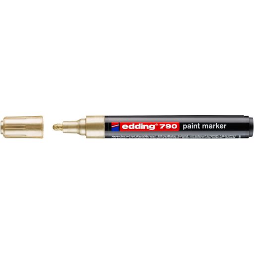 Lakkmarker 2-3mm, kerek Edding 790 arany