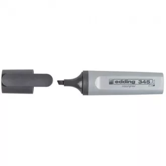 Szövegkiemelő 2-5mm, vágott Edding 345 szürke