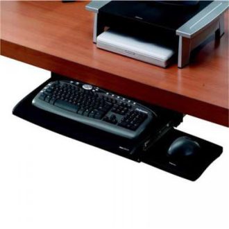   Billentyűzettartó fiók, kihúzható, Fellowes® Office Suites DeLux e