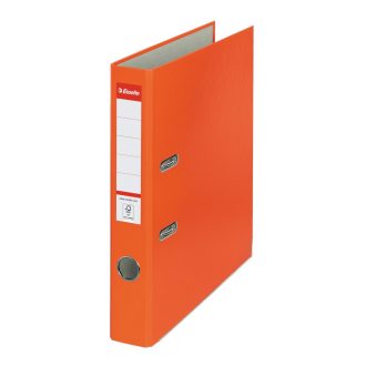   Iratrendező A4, 5cm, élvédő sínnel, 81171 Esselte Economy narancs