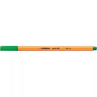 Rostirón, tűfilc 0,4mm, STABILO Point 88 zöld