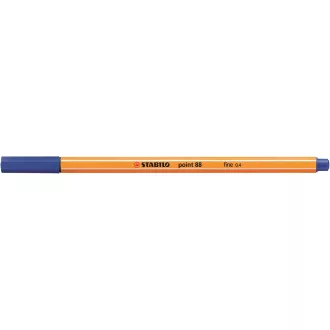 Rostirón, tűfilc 0,4mm, STABILO Point 88 kék
