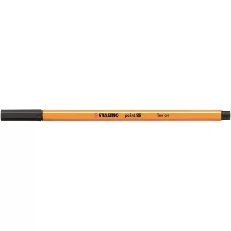 Rostirón, tűfilc 0,4mm, STABILO Point 88 fekete