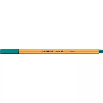 Rostirón, tűfilc 0,4mm, STABILO Point 88 türkiz