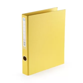   Gyűrűskönyv A4, 3,5cm, 2 gyűrűs PP/PP Bluering® Prémium sárga
