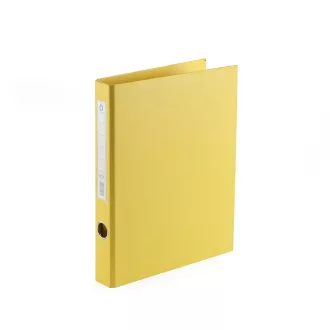   Gyűrűskönyv A4, 3,5cm, 4 gyűrűs PP/PP Bluering® Prémium sárga