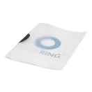 Gyorsfűző klip mappa A4, műanyag 30laphoz műanyag klippes Bluering® fekete