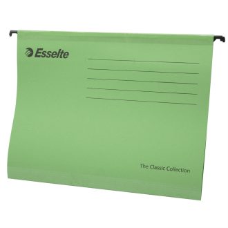 Függőmappa A4, karton Esselte Classic 90318, zöld
