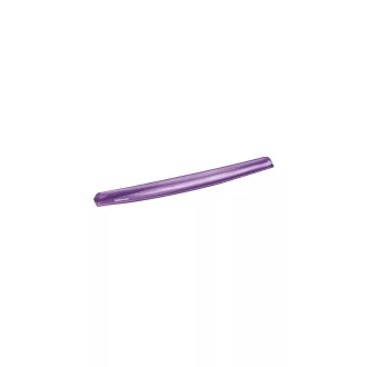   Csuklótámasz billentyűzethez, géltöltésű, Fellowes® Crystal Gel, lila