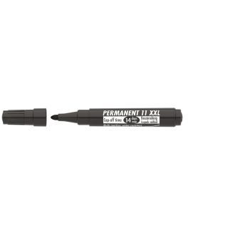 Alkoholos marker 3mm, kerek Ico 11XXL fekete