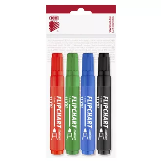   Flipchart marker készlet vízbázisú 3mm, kerek Artip11XXL, 4 klf.szín