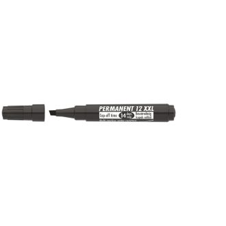 Alkoholos marker 1-4mm, vágott Ico 12XXL fekete