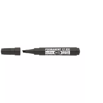 Alkoholos marker 1-4mm, vágott Ico 12XXL fekete