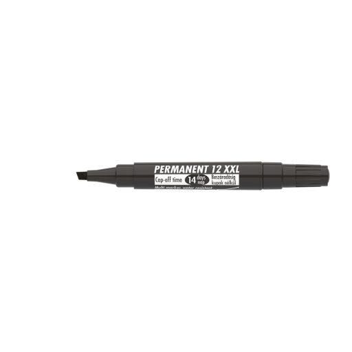 Alkoholos marker 1-4mm, vágott Ico 12XXL fekete