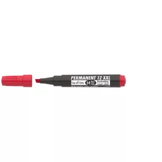 Alkoholos marker 1-4mm, vágott Ico 12XXL piros