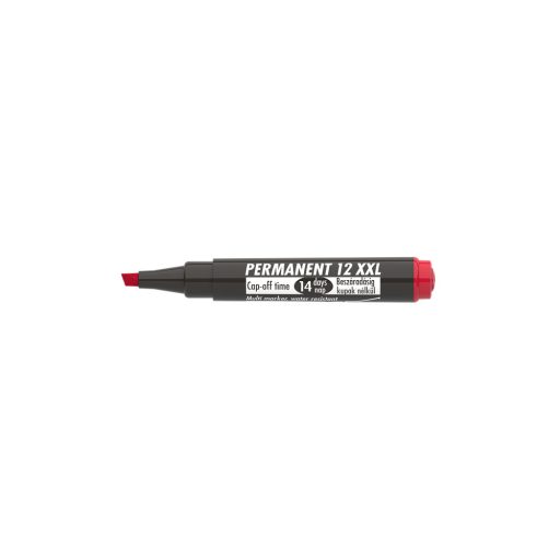 Alkoholos marker 1-4mm, vágott Ico 12XXL piros