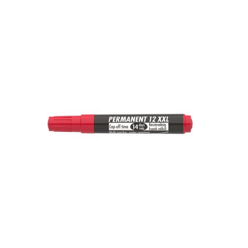 Alkoholos marker 1-4mm, vágott Ico 12XXL piros