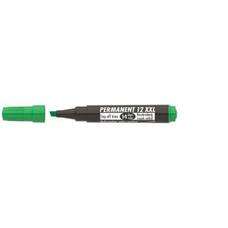 Alkoholos marker 1-4mm, vágott Ico 12XXL zöld