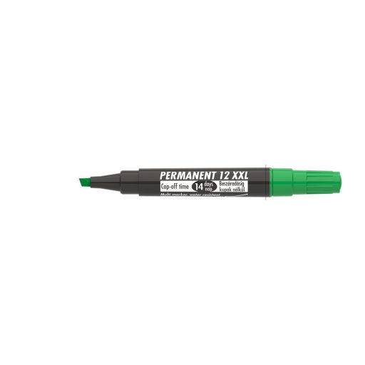 Alkoholos marker 1-4mm, vágott Ico 12XXL zöld