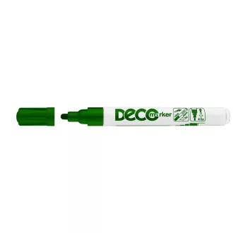 Lakkmarker, decomarker 2-4mm, kerek Ico zöld