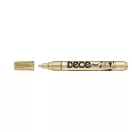 Lakkmarker, decomarker 2-4mm, kerek Ico arany