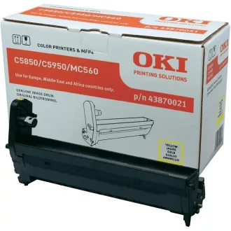 Oki C5850/C5950 drum unit yellow ORIGINAL 