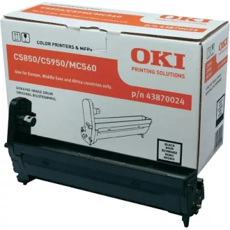 Oki C5850/C5950 drum unit black ORIGINAL 